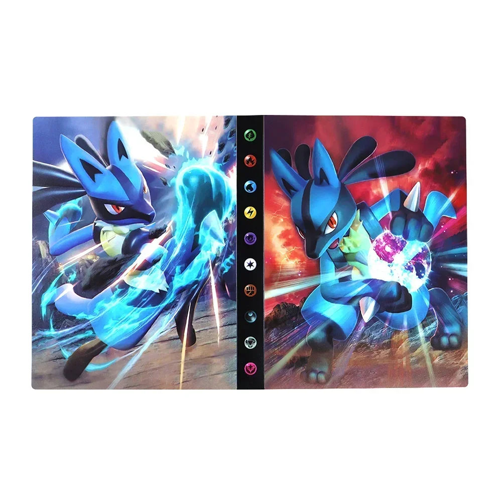 Pokemon Collection Card Album Charizard 240 Card Cartoon Album Book Anime Game Cards Collection Holder Binder Folder Toys Gift