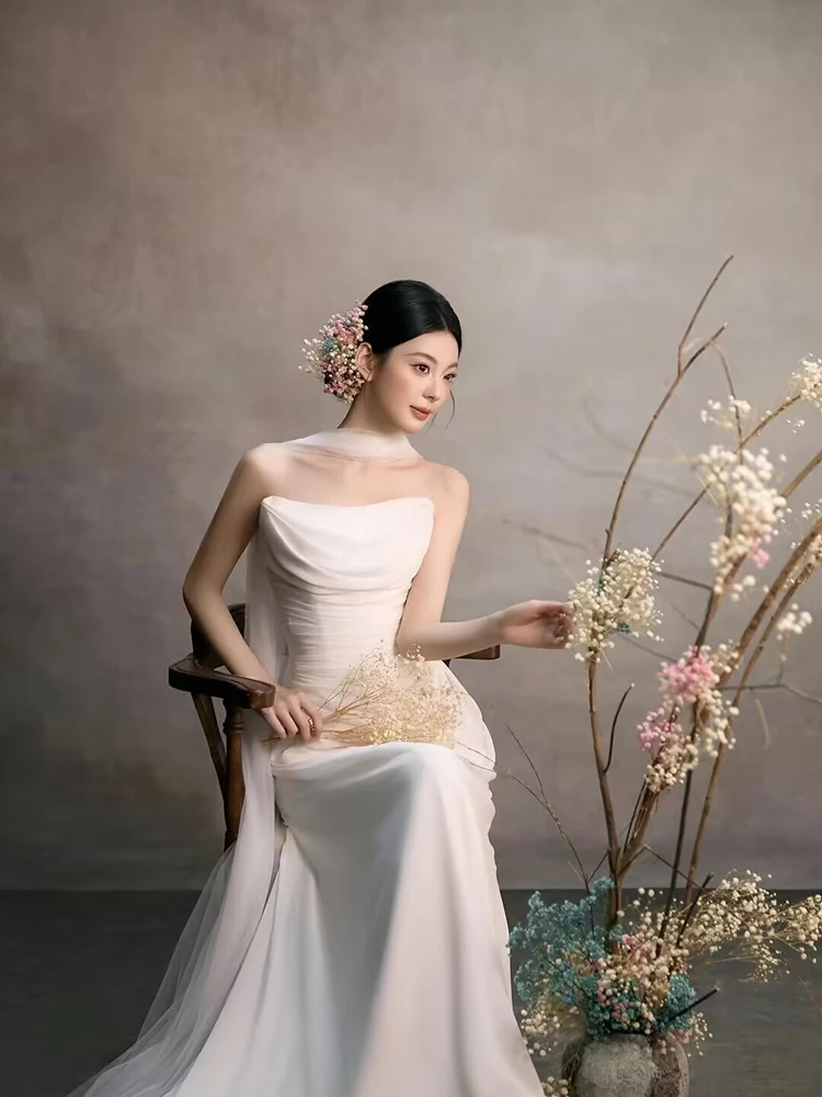 

2026 New Oriental Aesthetic Chinese Style Atmosphere Small Audience Ancient Style Personal Portrait Photography Clothing