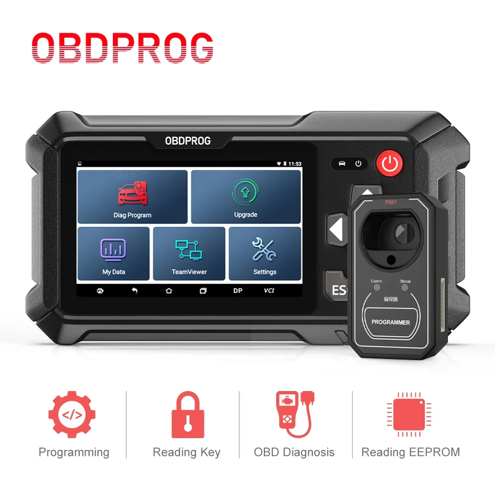 

OBDPROG 501 Key Programmer Immobilizer Copy Car Key Pin Code Reader Diagnostic Tool Keys Remote Program Car Diagnostic Tools