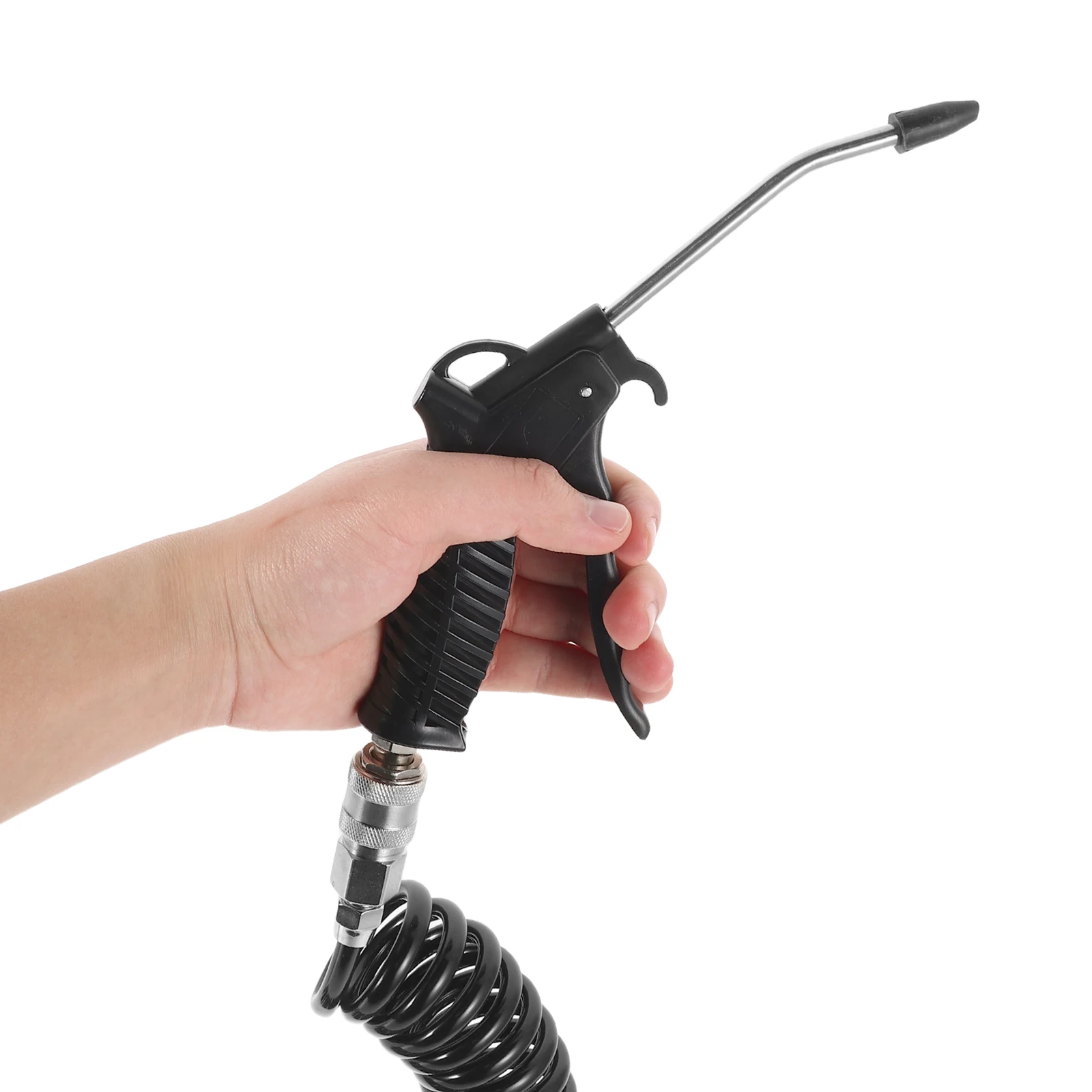 

1 set Dust Gun Cleaning Tools Air Compressor Blower Black Plastic Car Truck Specific Efficient Removal Durable Materials Easy
