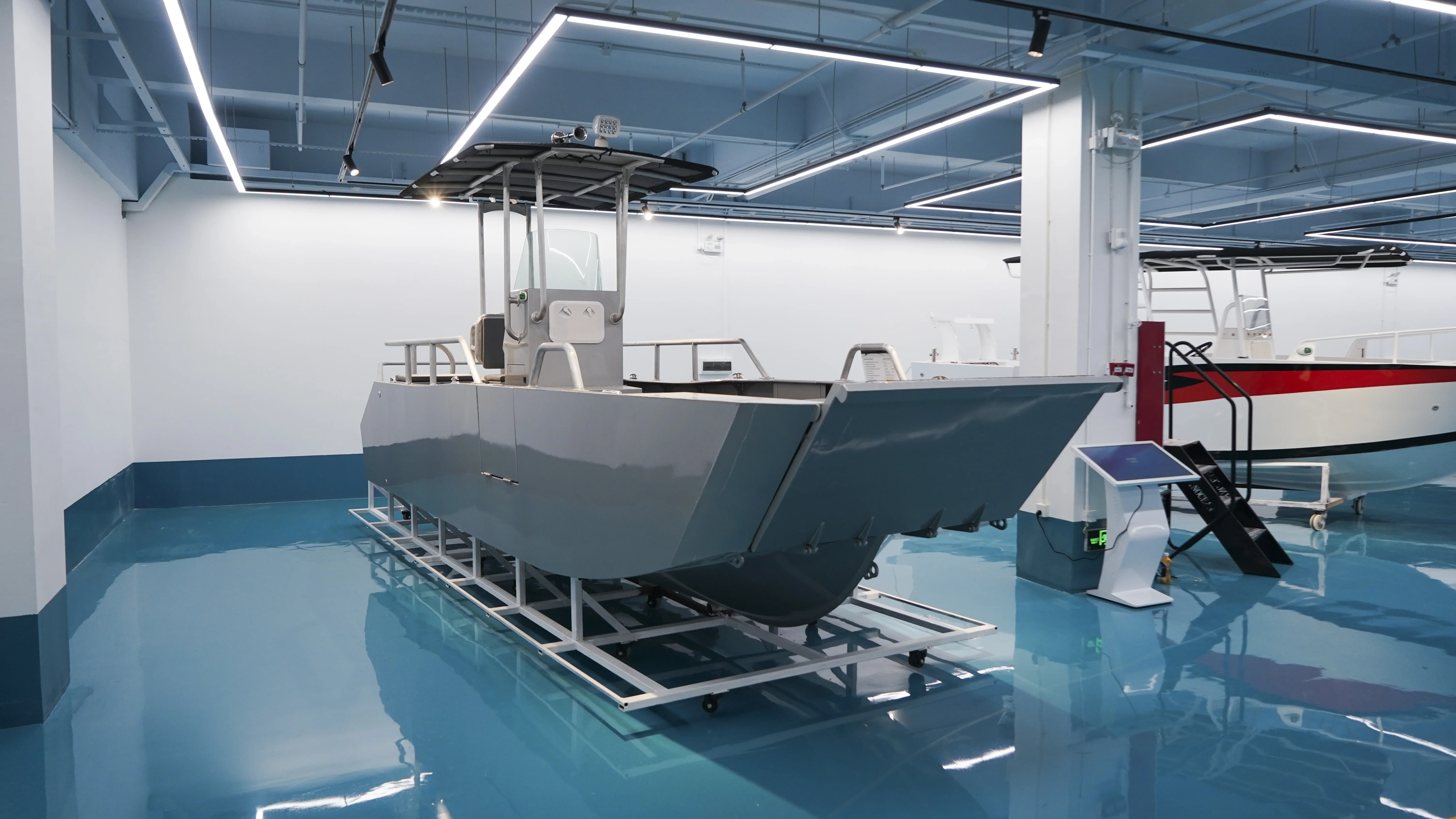 Kinocean  28ft All Aluminum Welding High Speed Landing Craft Passenger Boats with Cabin