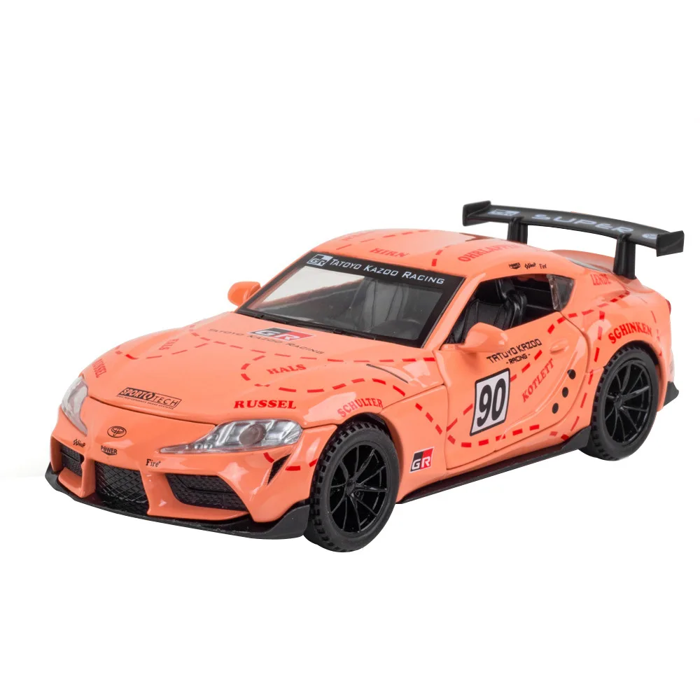 1:32 Toyota GR Supra Pandem Track version Alloy Car Model Diecasts & Toy Vehicles Toy Cars Kid Toys For Children GiftsToy