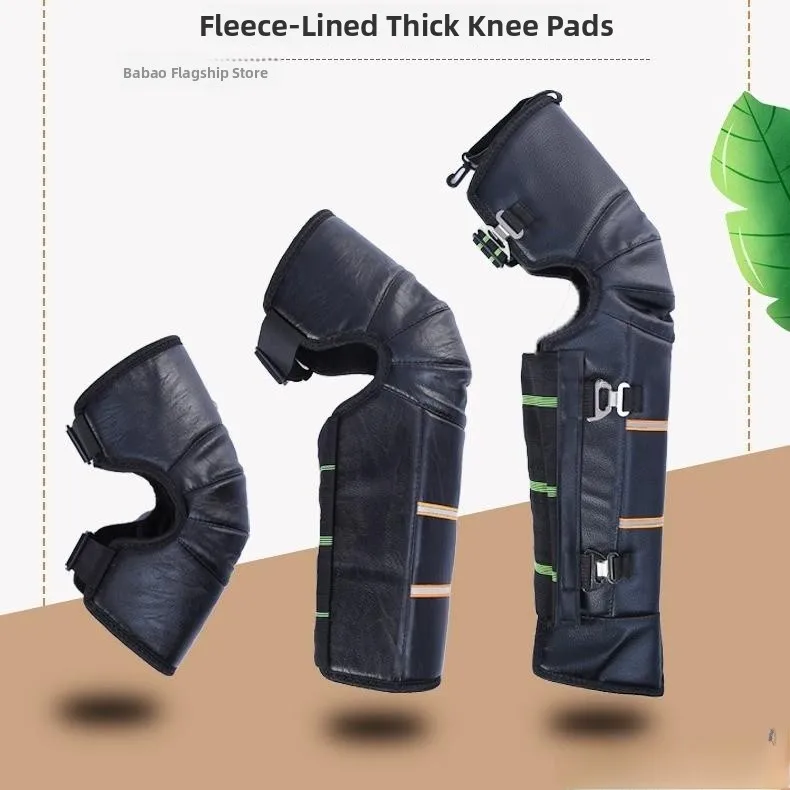 

Thiened Fce Motorcycle Knee Pads ex Winter Warm Vehicle Leg Protectors Windproof Cold Proof Knee Supports