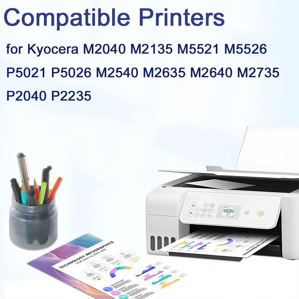 1/2/5PCS for Kyocera M2540 M2635 M2640 M2735 P2040 P2235 M2040 M2135 M5521 M5526 P5021 P5026 302S018620 302S018610 Hinge Up Low