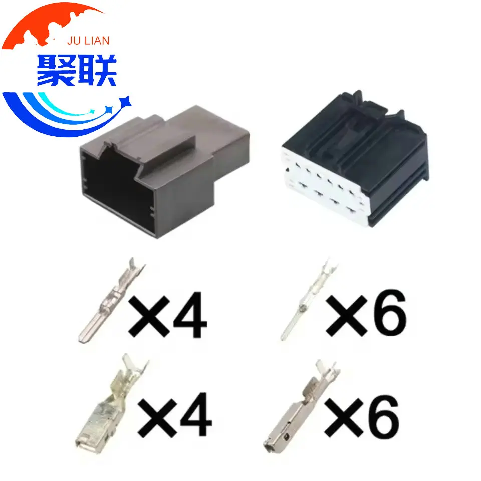 1Set 10Pin 31372-1000 313721000 Auto Host Power Amplifier Connector Wiring Plug For Chevrolet Buick Ford Cadillac Cummins