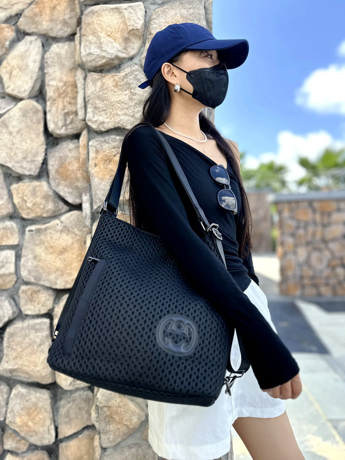 

Large Capaci Bla Women's Tote Bag Multi-Use Commuter oulder Bag Lightweight Dual Strap Casual mat Sle