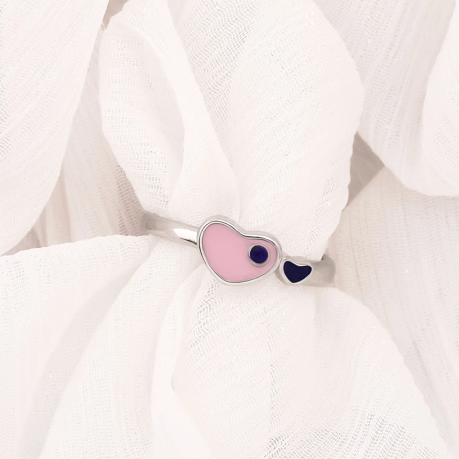 Anime Mermaid Melody Ring High Appearance Level Cosplay Ring Katon Seven Seas Lucia Heart Ring Couple Accessories Jewelry Gifts