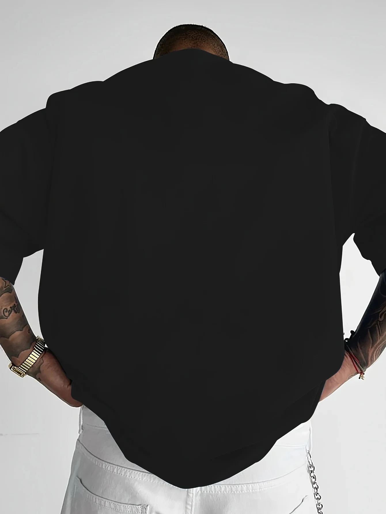 Mens Casual Short Sleeve T Shirt Summer Season Top with Trendy Print Design Lightweight Material Ensures Comfort and Coolness