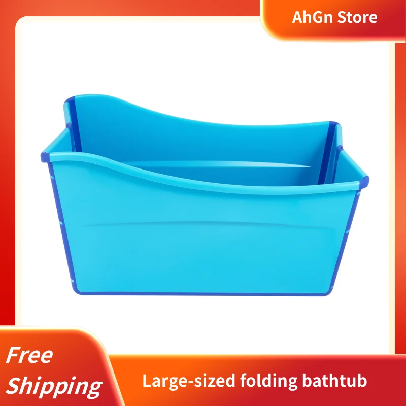 

Складная ванна 34,3 дюйма, большая портативная ванна из материалов PP+TPE, удобная СПА-ванна для взрослых и детей, для использования в помещении и на улице, для отдыха