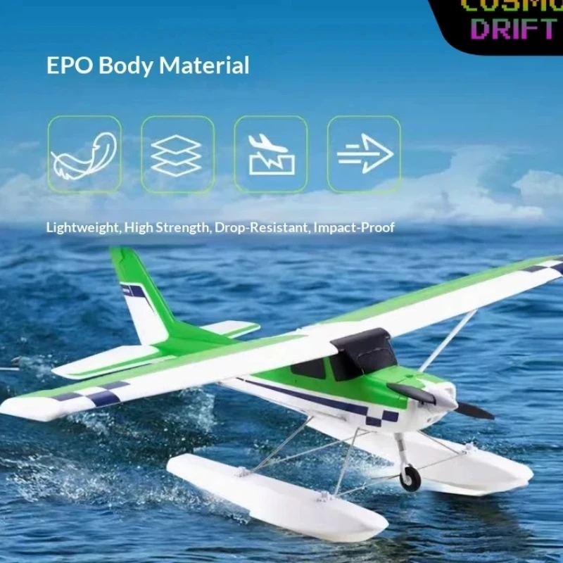 New Fms 1220mm Rc Airplane Epo Foam Remote Control Aircraft Model With Floats Beginner Practice Hobby Toy