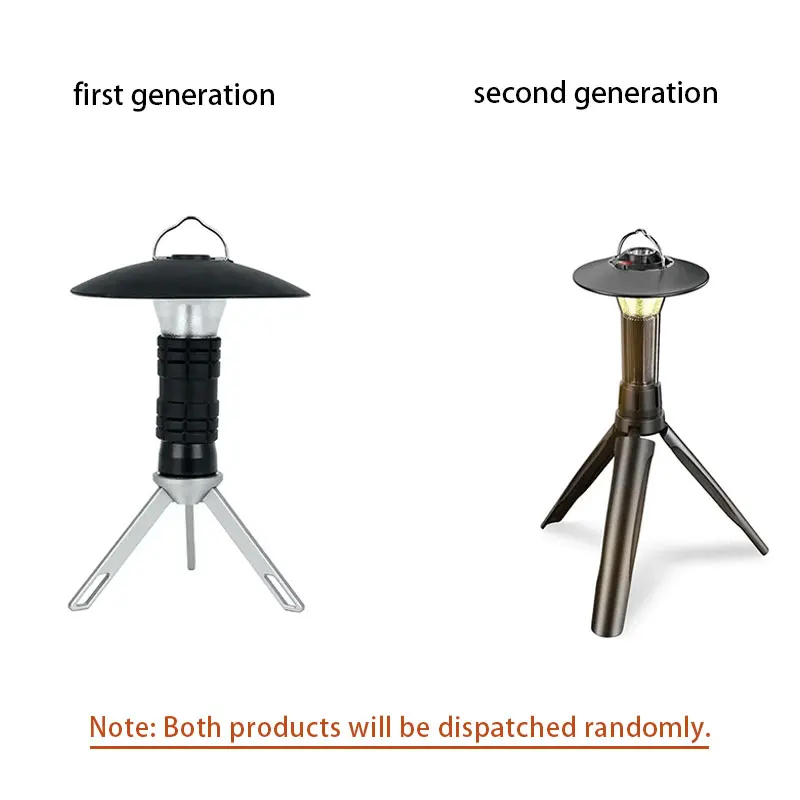 ضوء التخييم المحمولة لهدف بلاك دوج صفر المنارة ترايبود قوس التخييم مصباح يدوي فانوس أضواء التخييم #6