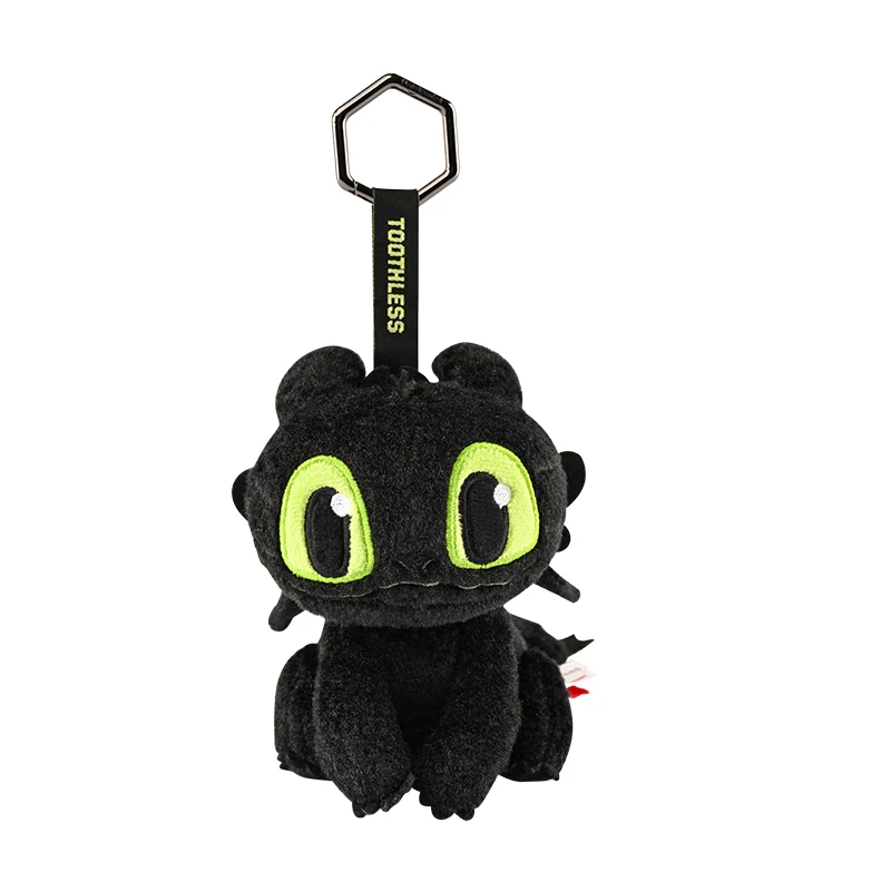 Plush Toothless Keychains Toys Genuine Classic Kids Christmas Birthday Gifts Doll Hanging Anime Stuffed Animals Pendants Dolls
