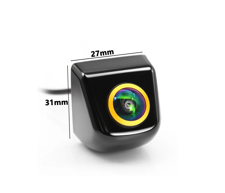 AHD 1080P CVBS CCD Dynamic Track Reversing Camera, Wide-Angle Night Vision Backup Camera with Smart Steering Guide Lines