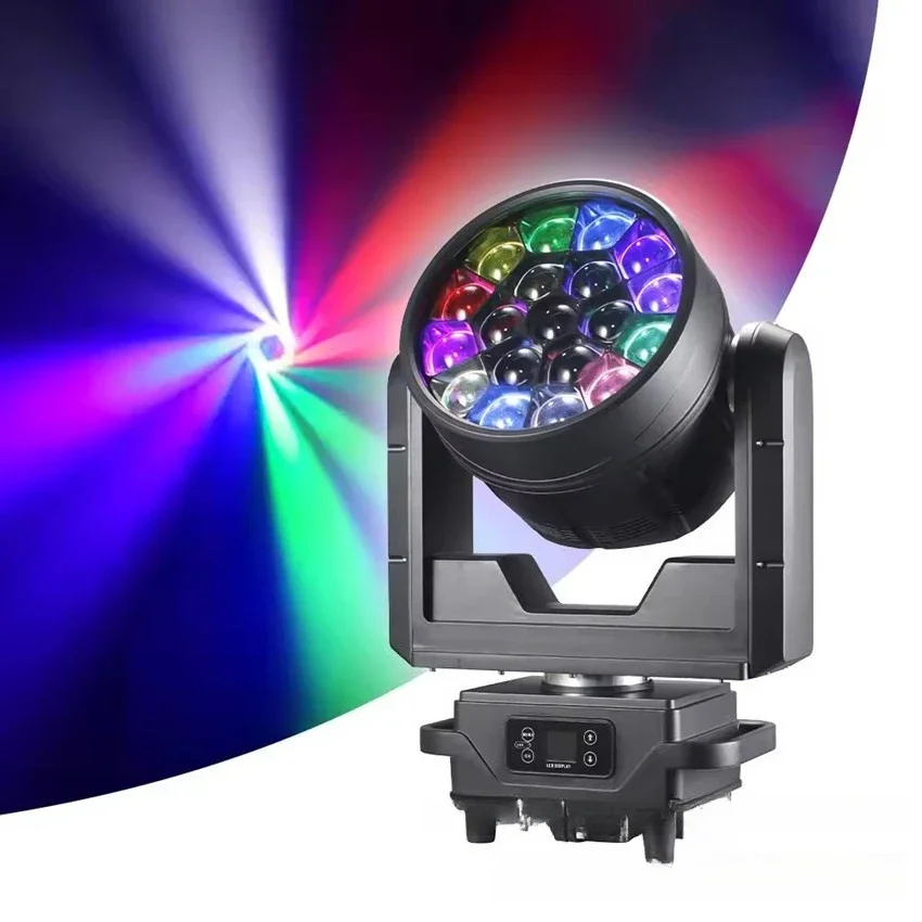 Waterproof 19 40WLED bee eye moving head light, outdoor music festival stage cultural tourism scenic light