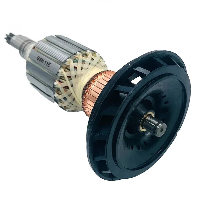 Imagem -05 - Armadura Anchor Rotor para Bosch Martelo de Impacto de Demolição Peças Sobressalentes Gbh 11de ac 220v 240v Gsh11e