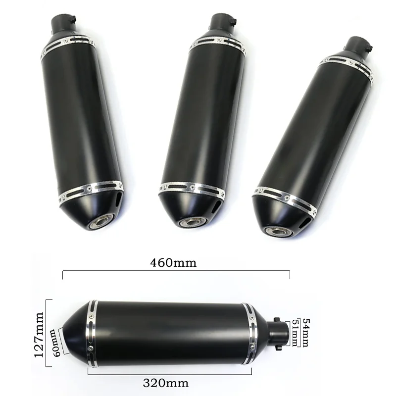 

51mm Universal Motorcycle Arrow Exhaust Pipe Modified Muffler DB Killer For Honda Z900 Z1000 R3 R6 MT07 GSX750R CBR1000 exhaust