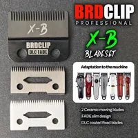 BRDCLIP New logoDLC 2 ceramic fixed blades are suitable for most 45mm machines such as WAHL8148 Magic/Senior/1919/super taper