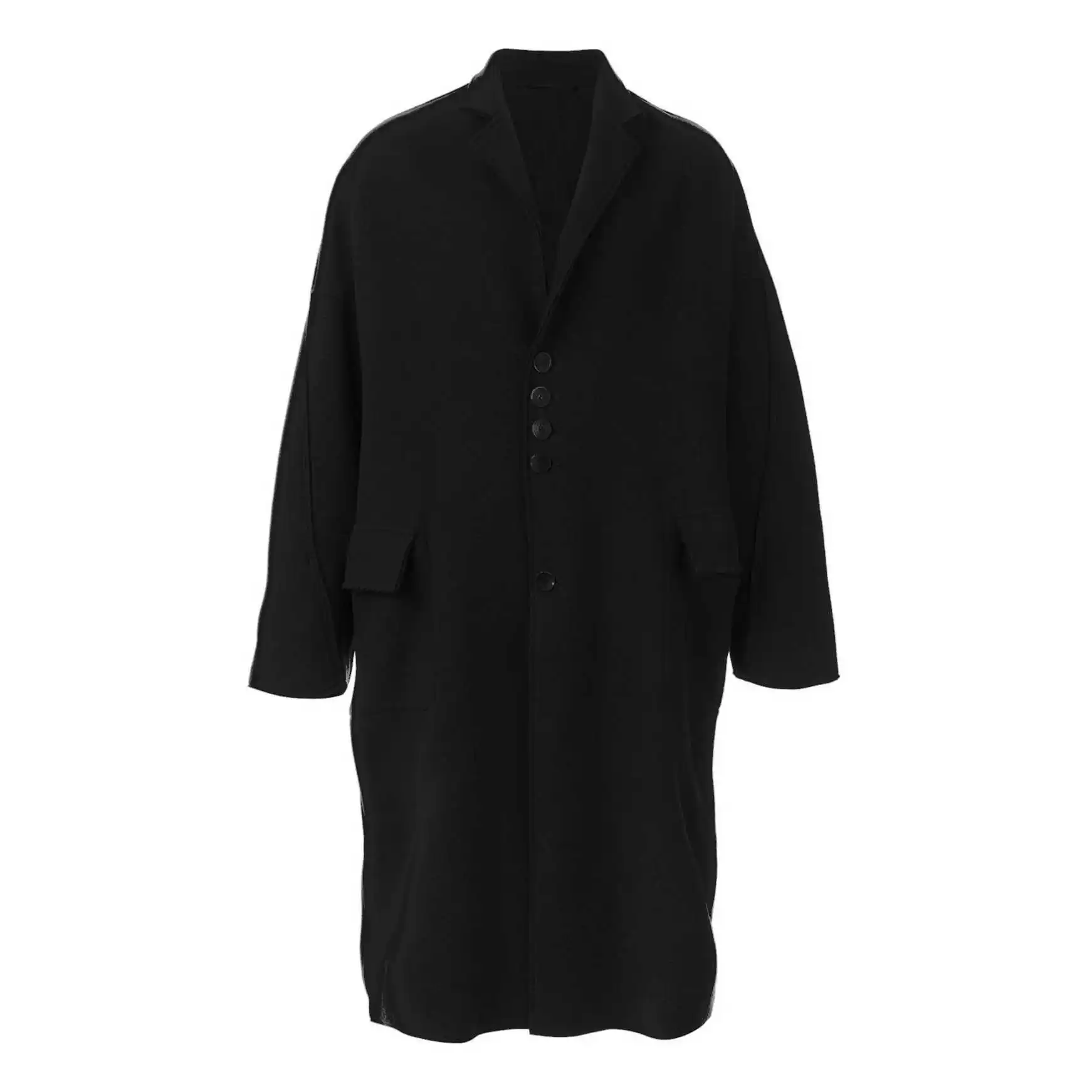 Cappotto YOJI OOAK OCERSIZES Cappotto di lana spessa, un marchio di design di nicchia, abbigliamento da uomo discreto