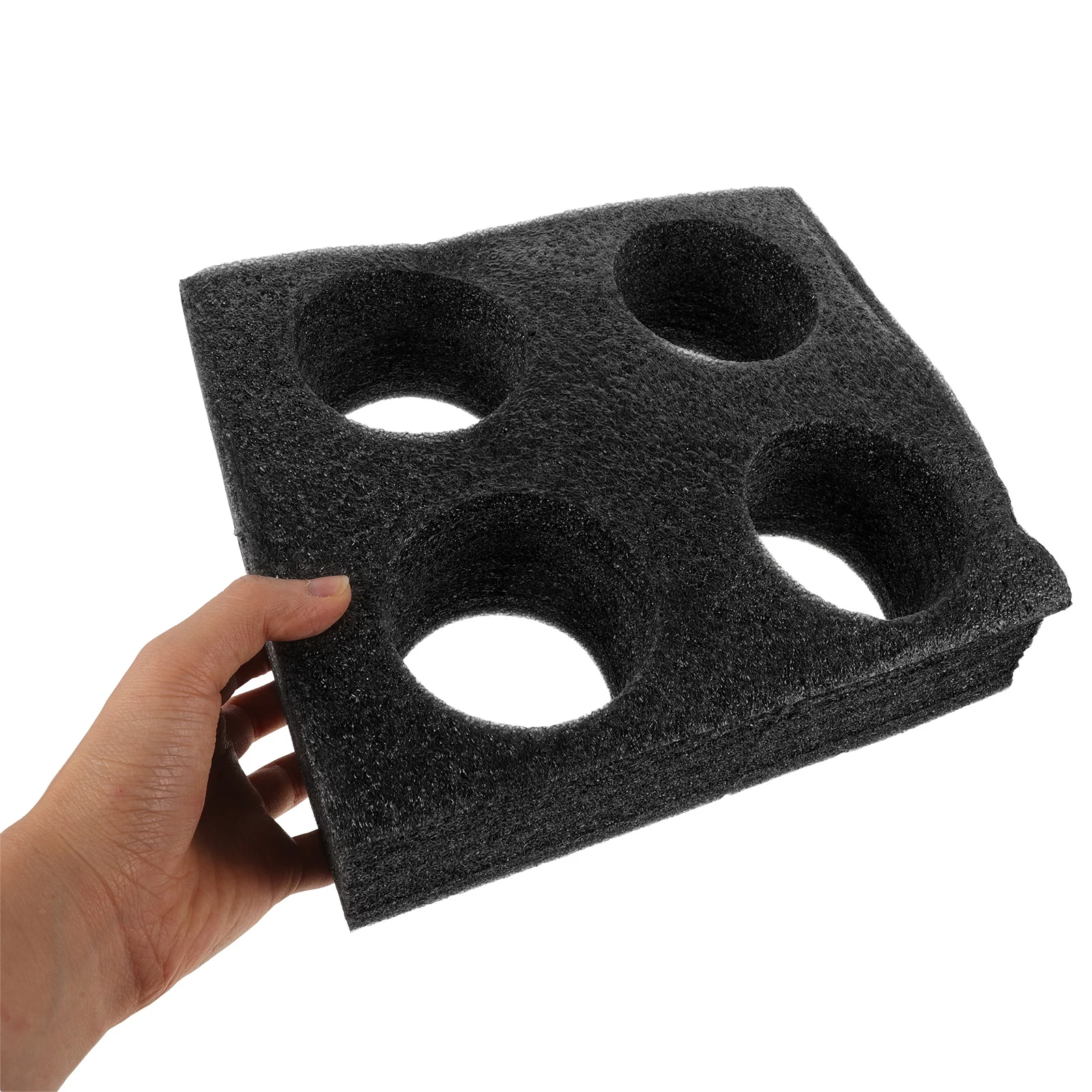 2個入りフォームカップホルダーインサート、テイクアウトカップキャリアトレイ、コーヒーキャリアプロテクター、飲料輸送用ドリンクホルダー