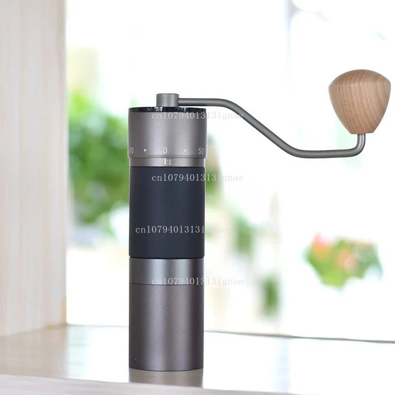 K6 Manual Coffee Grinder 420 Stainless Steel 48 mm Stainless Steel 7core Burr Portable Coffee Mill