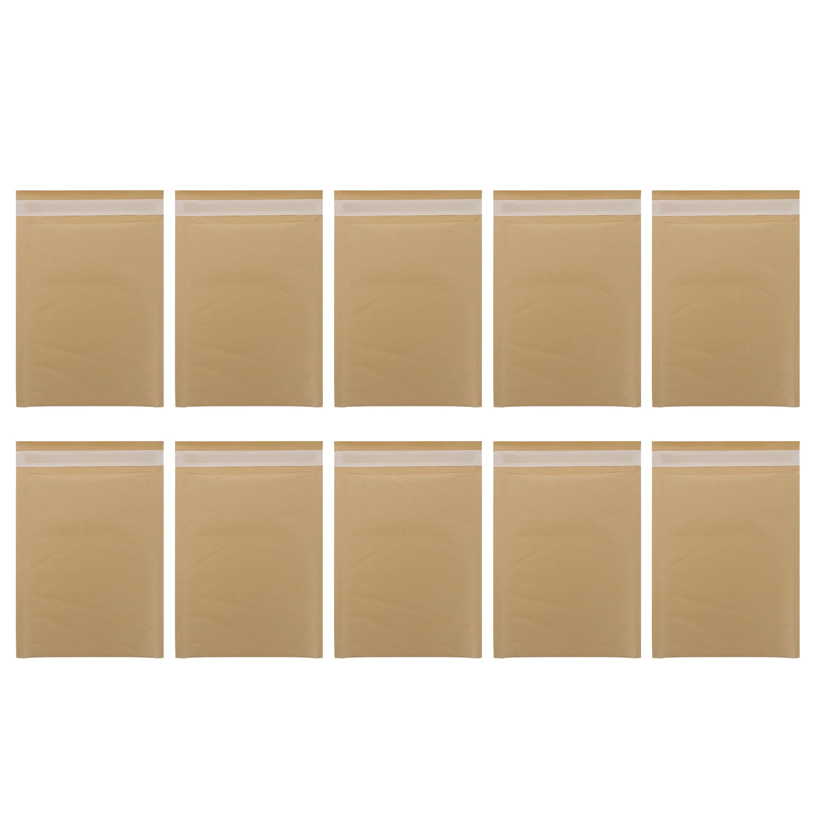 

30pcs Kraft Paper Bubble Mailers Waterproof Self Sealing Shipping Bags Package Logistics Folder Envelope