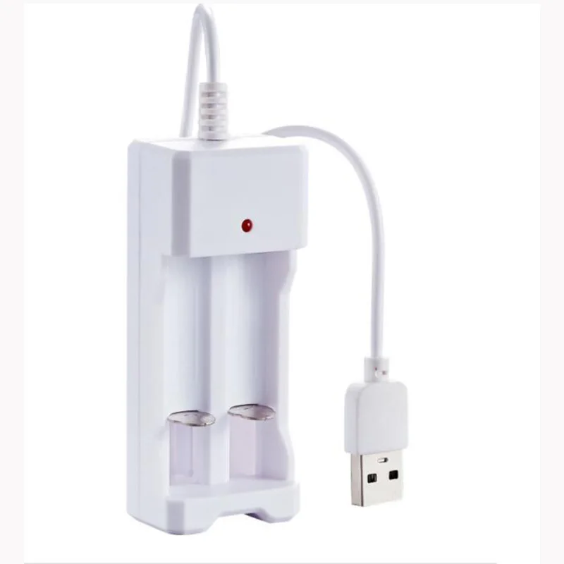 Cargador de batería Universal de 2 ranuras, enchufe USB para baterías recargables AA/AAA, accesorios de carga L1