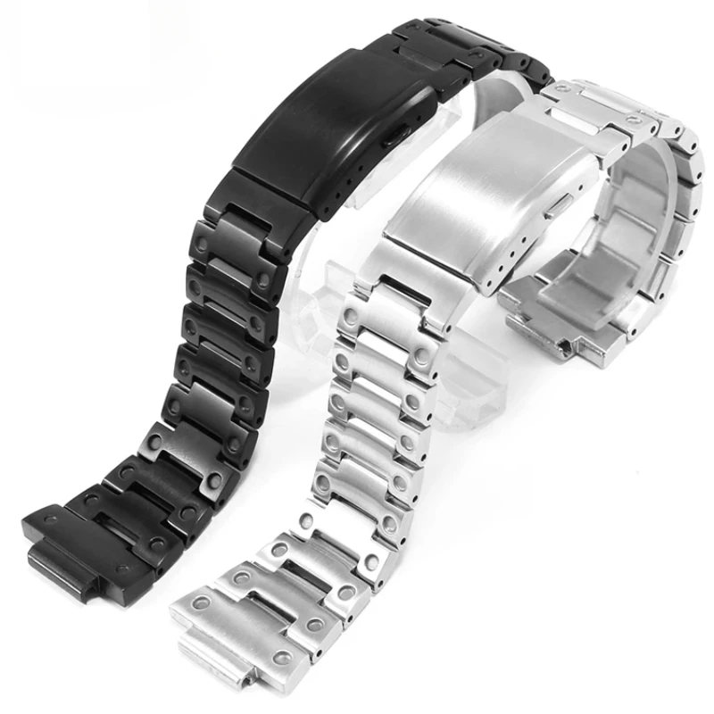 

Not Fading Non Rusting Solid Steel Watchband for Casio Edifice Series EFB 680 Watch Strap Special Convex Interface 14x26mm