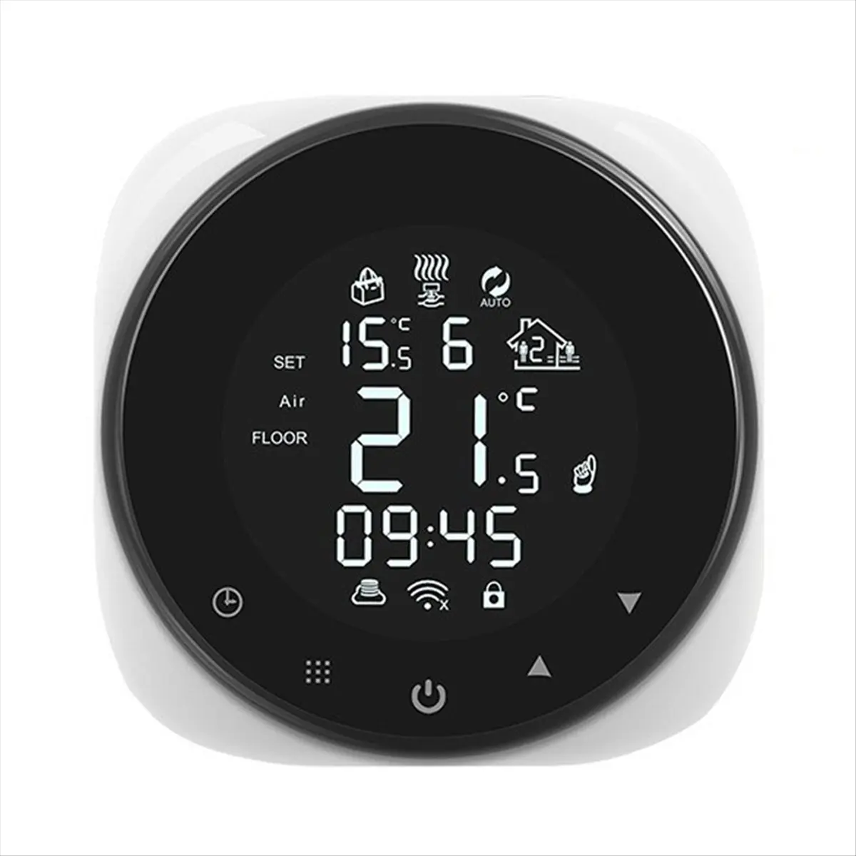 BEST CHOICE）Smart Wifi Thermostat for Electric Floor Heating Voice Control Programmable Temperature Easy Installation & Setup