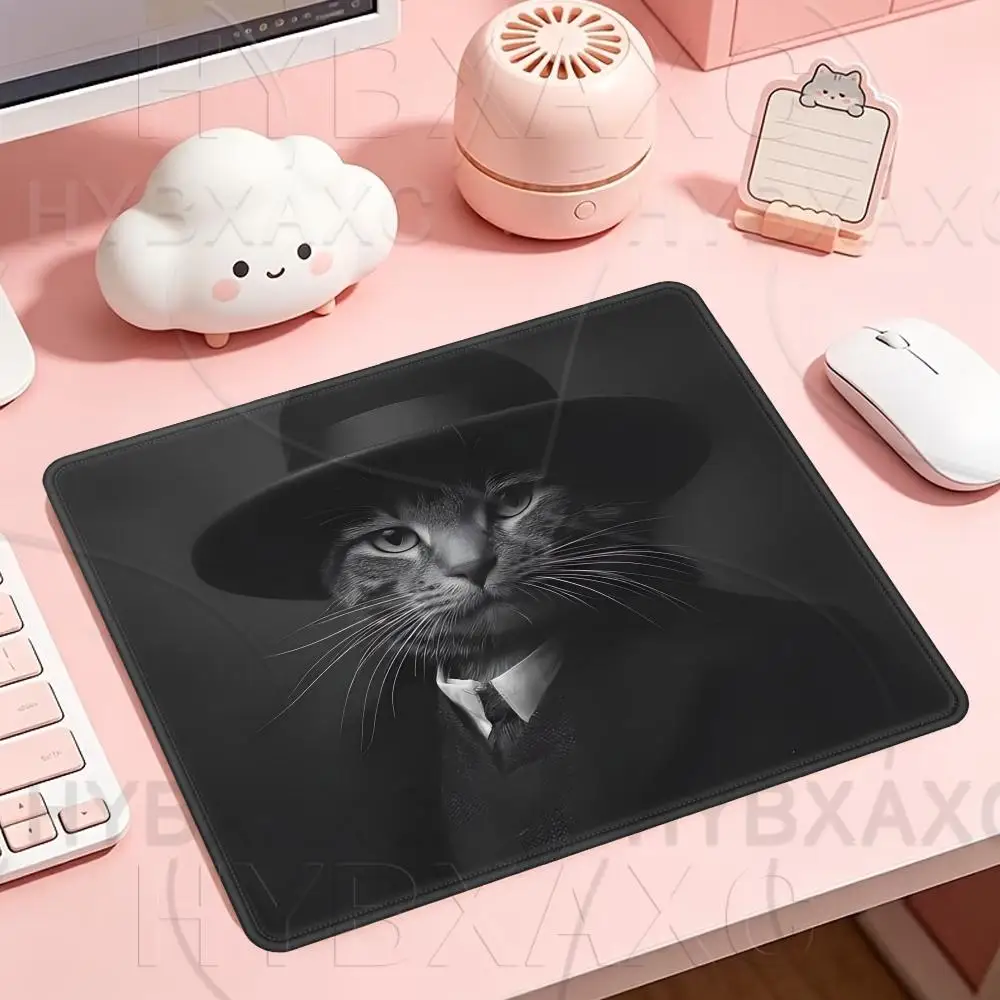 Black Horse Lion Mouse Pad Multiple Sizes Large Square Computer Office Game Table Mats XS Gold Peacock Rubber Anti-slip Mousepad