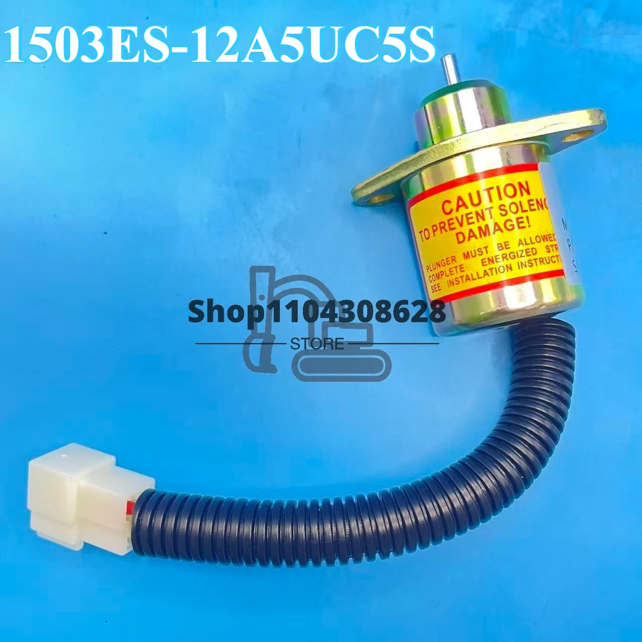 

12V 1503ES-12A5UC5S SA-4569-T Fuel Shut Off for Kubota Solenoid D1005 05 Series D905 V1205 V1305 V1505 17594-6001-4 17454-60010