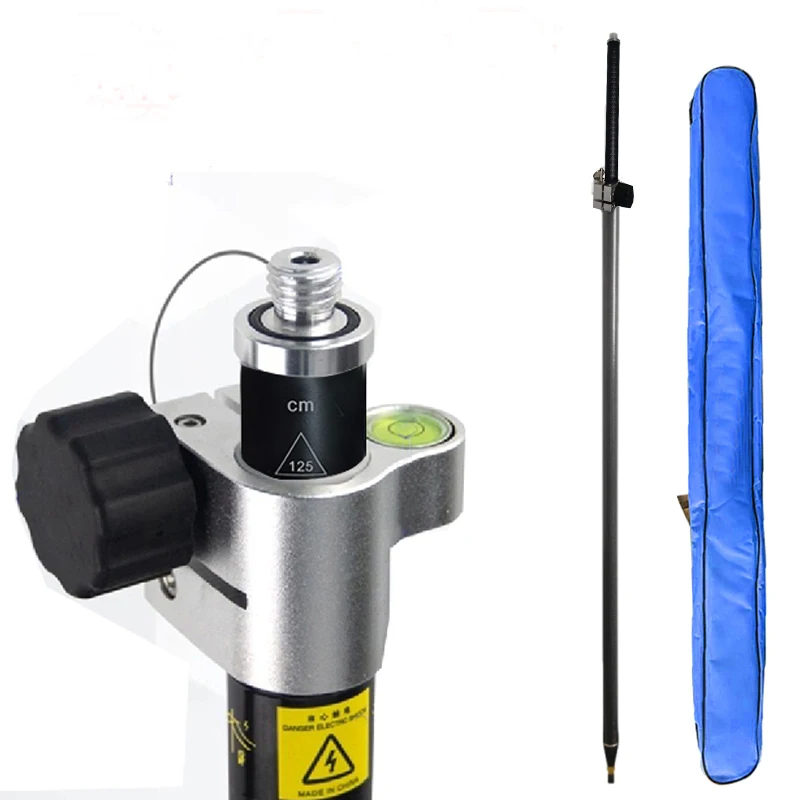 NEW 10PCS Telescopic Carbon Fiber Rod Prism GPS Pole Total Station Surveying