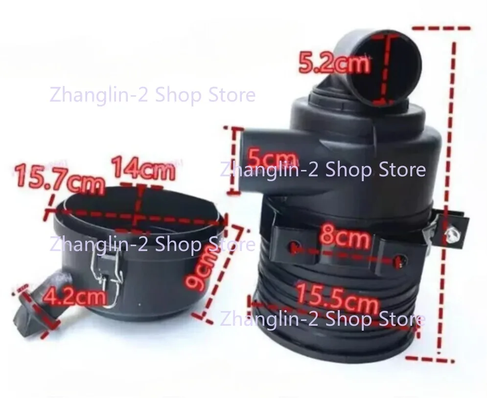 ل Takeuchi مجموعة مرشح الهواء حفارة الملحقات TB125 135 138FR 145 153FR فلتر الهواء مجموعة مرشح الهواء قذيفة