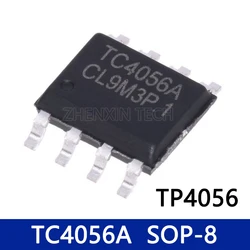 (10-50)PCS/LOT TP4056 SOP8 TC4056A 4056E TP4056E 4056 SOP-8 SOP SMD New And Original IC 1A Lithium Battery Charging Chip