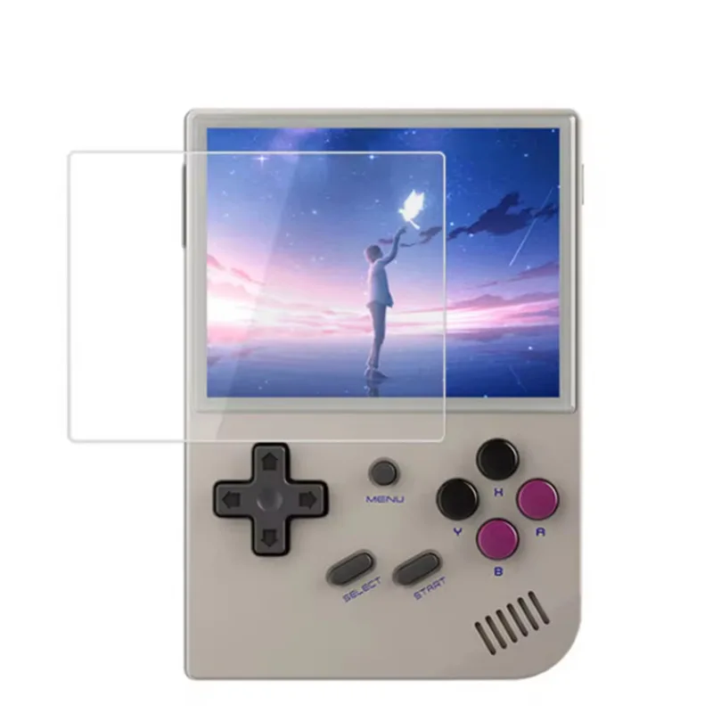 Tempered Glass Film Screen Protectors for Anbernic RG35XX/RG35XX Plus Consoles Scratch Resist