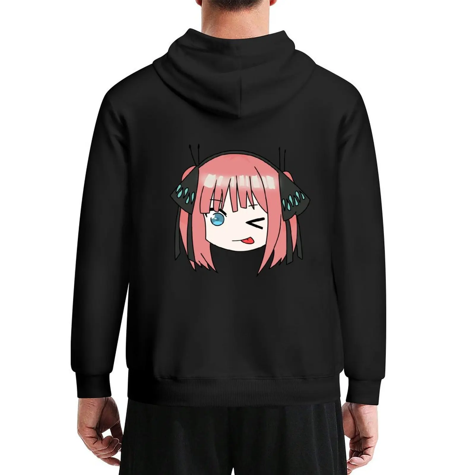 Nino Nakano - bleh Hoodie men's sweat-shirt set blouse men's sweat-shirt male clothes hoodie