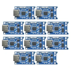 Módulo de carga de batería de litio, 5 piezas, 10 piezas, tipo c, Micro USB, 5V, 1A, 18650, TP4056, TC4056A, BMS