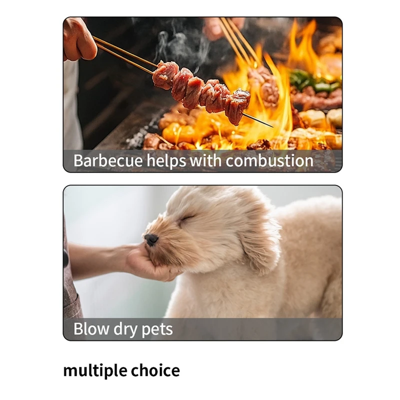 ABGR-新しい 52M/S 暴力ファン高速 150000   RPM ターボファン、高風量ブラシレス充電ハンドヘルド屋外車ファン