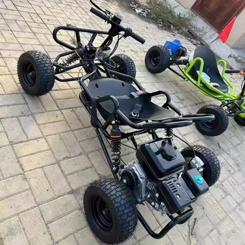 Go Kart fuoristrada a quattro cruscoli, mini mountain bike da deriva per adulti per tutti i terreni, auto da rally da spiaggia a quattro ruote