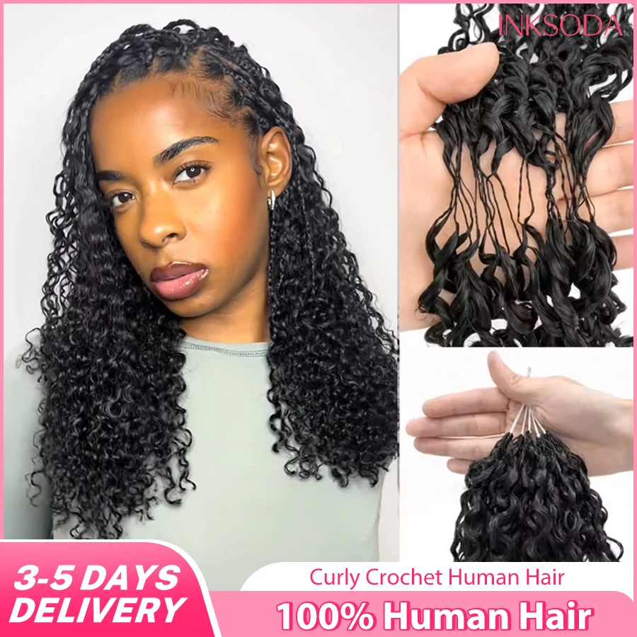 

60 г/упаковка, кудрявые волосы Curly Miracle Knots для чернокожих женщин, предварительно разделенные, невидимые, многоразовые, для плетения крючком