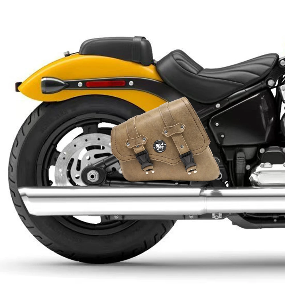 For Harley XL883 Motorcycle Modification Hard Man 1200 Breaker Street Patrol Universal Bag Side Bag Small Hanging Bag