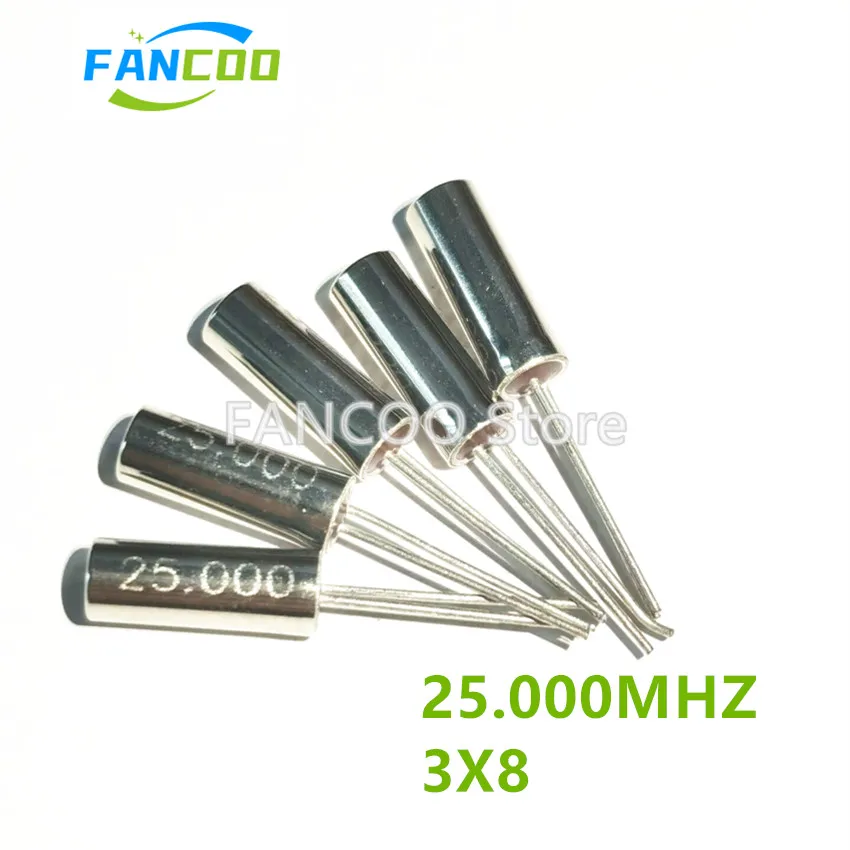 100pcs 3x8 DT-38 11.0592MHZ 18.9375MHZ 16.9344M 18.432M 20M 20.945M 22.1184M 24MHZ 25MHZ 27MHZ 28.375MHZ 29.500M 28.636MHZ 16M