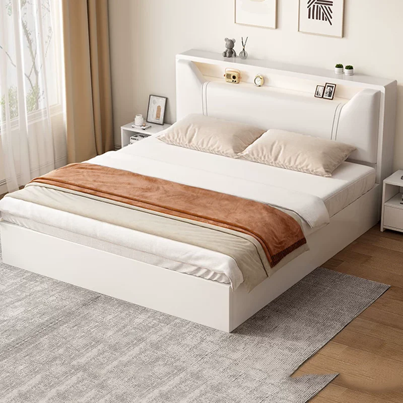 

Floor Girls Bed Wooden Design Sleeping Princess Mobile Bedroom Children Luxury Bed Modern Letto Matrimoniale Hotel Furniture