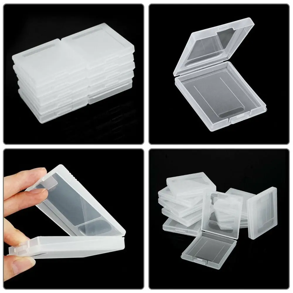 2PCS Plastic Game Cartridge Case Clear Hard Shell Gaming Card Box Anti-Dust Scratch-Resistant for GameBoy Color GB GBC GBP view 5