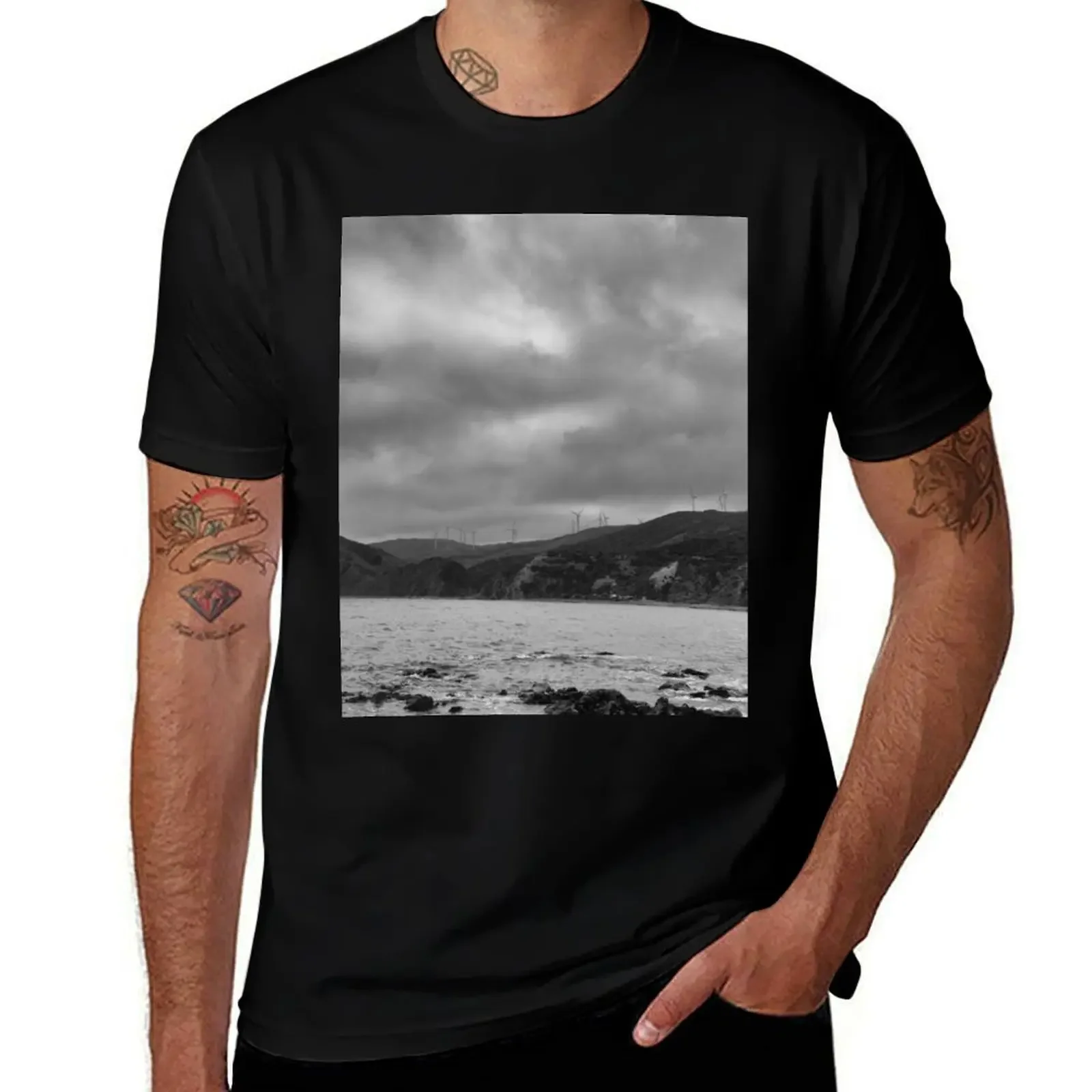 

Wind Power T-Shirt Man t-shirt croswit shirt man cute clothes Luxury man tshirts for men