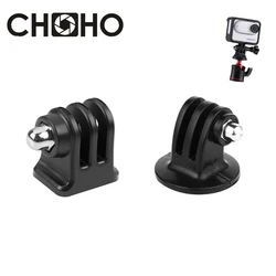 Mini Tripod Adapter Converter Mount 1/4 Holder Monopod Connect for GoPro Hero 13 Max Accessories Dji OSMO Action Pocket Camera