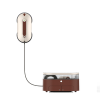 Window Vacuum Robot Cleaner ABIR WD8, Dual Ultrasonic Spray, AI Intelligent Wip Updated Laser,Smart Home Glass Wall Washing