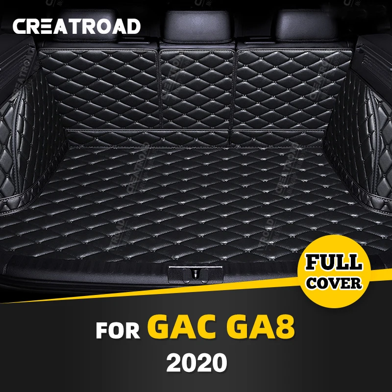 

Auto Full Coverage Trunk Mat For GAC Trumpchi GA8 2020 Anti-Dirty Car Boot Cover Pad Cargo Liner Interior Protector Accessories