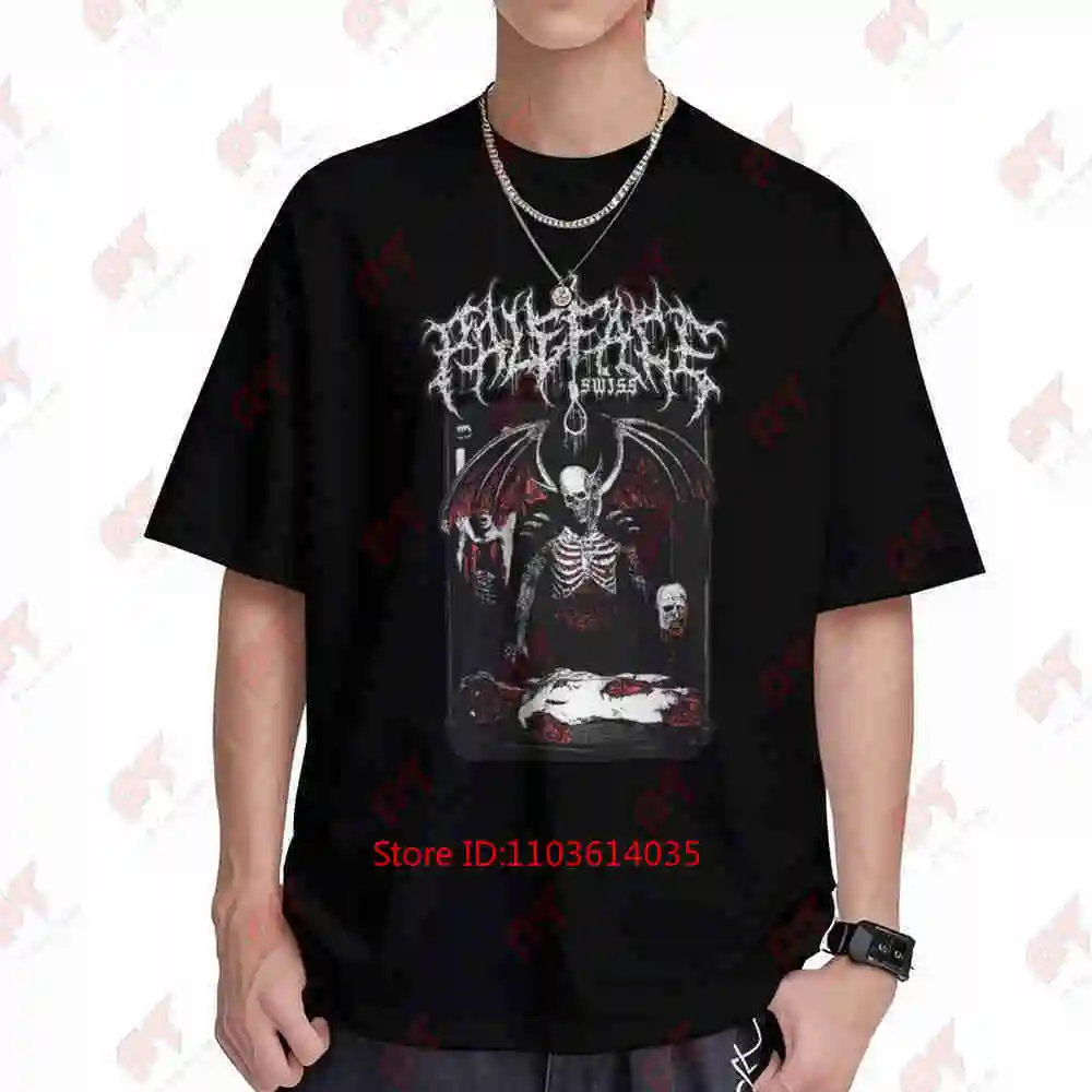 Paleface Swiss Death Touch Short Sleeve Tee 100% Cotton T-Shirt