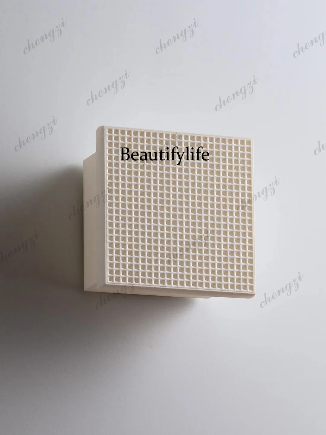 Modern minimalist grille wall lamp, bedroom bedside lamp, Nordic light luxury corridor aisle lamp, background wall ambient lamp