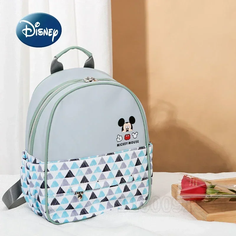 

Disney Mickey Original New Diaper Bag Backpack Luxury Brand Baby Diaper Bag Backpack Fashion Translucent Waterproof Baby Bag